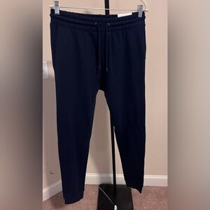 H&M Regular Fit Sweatpants .Navy  Size M